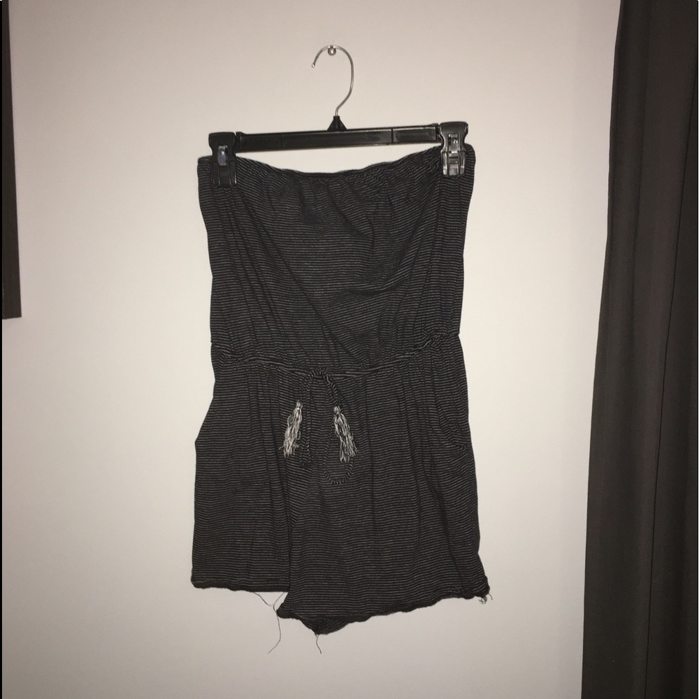 mossimo strapless romper